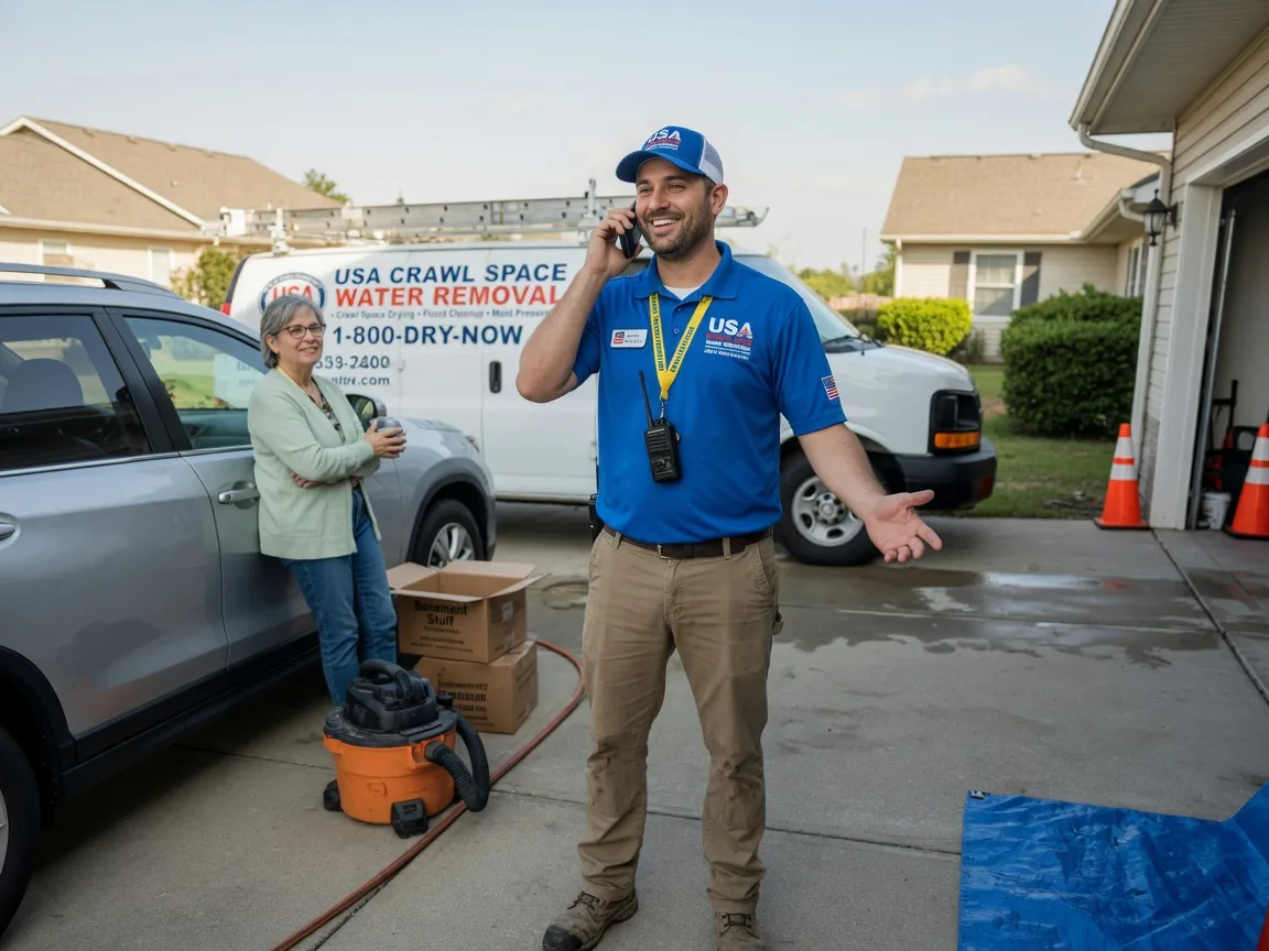 Crawl Space Water Removal Linden, NC FAQs
